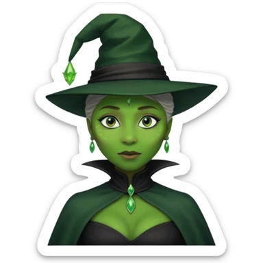 Elphaba wicked movie Cynthia erivo sticker
