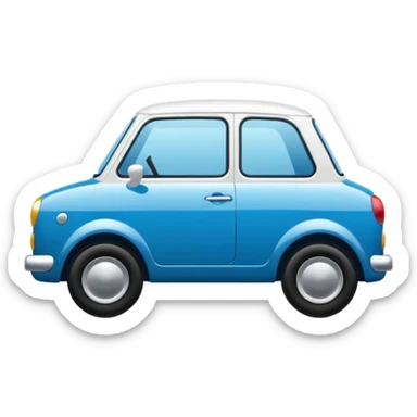 icône de vérification bleu avec une coche blanche, qui ressemble au badge de vérification utilisé sur certaines plateformes sociales sticker