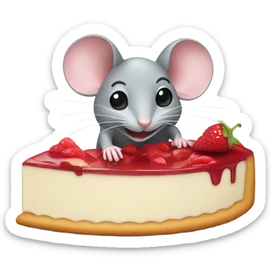 graymouse dragging a pi sticker