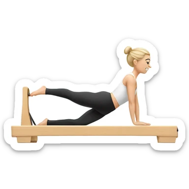 reformer pilates sticker