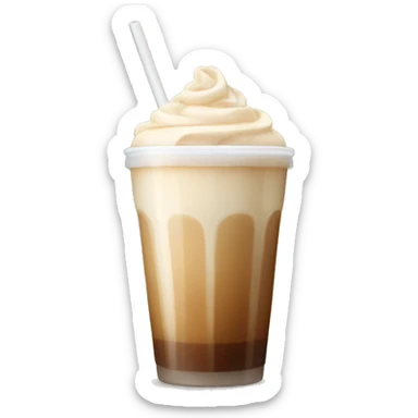 Ice latte aestetic  sticker