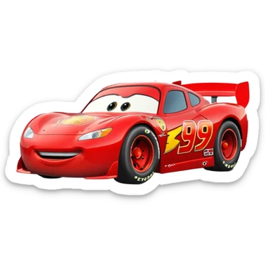 lightning mcqueen sticker