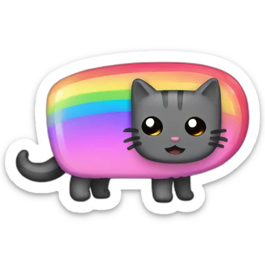 nyan cat sticker