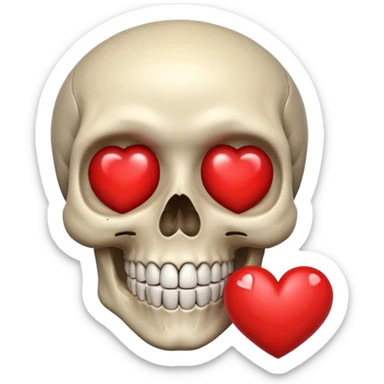 💀😚❤️ sticker