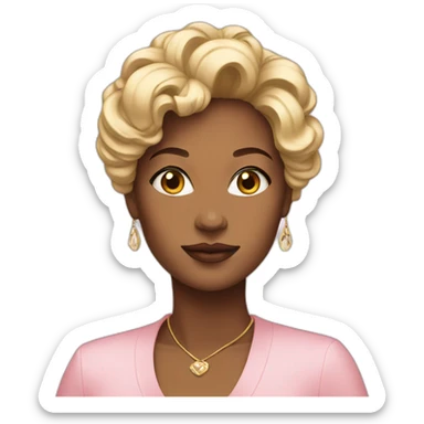 powerful woman vogue sticker