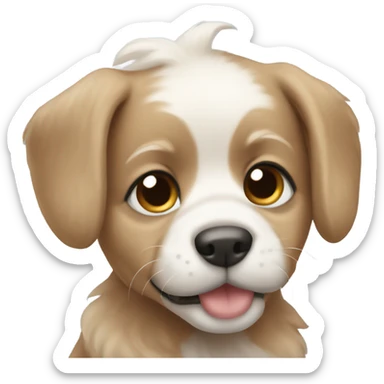 A puppy chep sticker