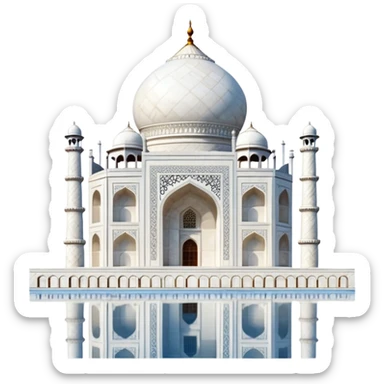 Taj mahal sticker