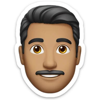 Qatari handsome man sticker