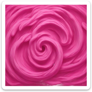 Painting in pink  sticker