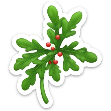 mistletoe sticker