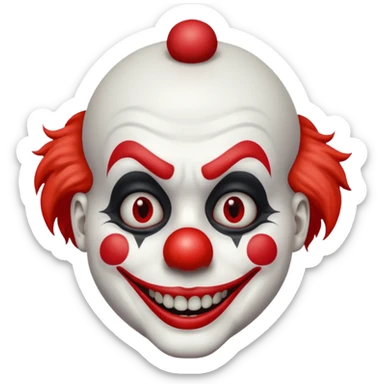 Clown horreur sticker