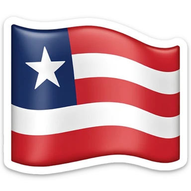texas flag icon sticker