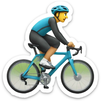 macro à vélo sticker