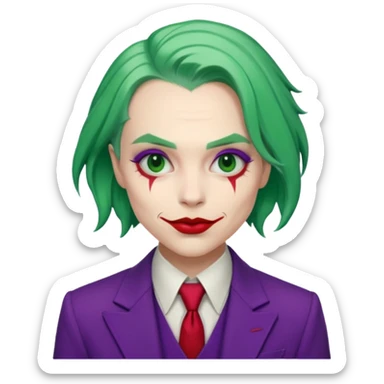 the joker sticker