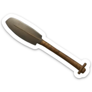 Fijian War Club Totokia sticker