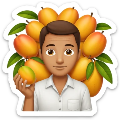 VENDEDOR DE MANGOS sticker