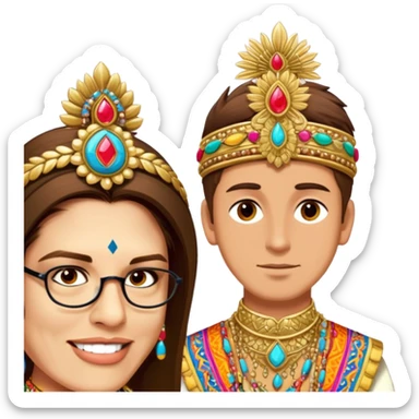 Vibrant Ceremonialist sticker