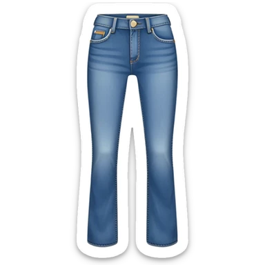 Bootcut jeans  sticker