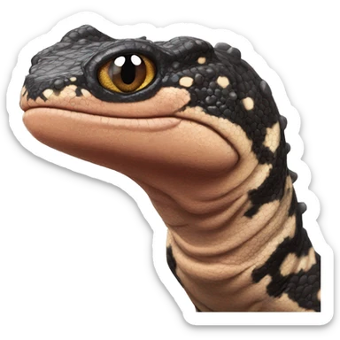 Gila Monster Head sticker