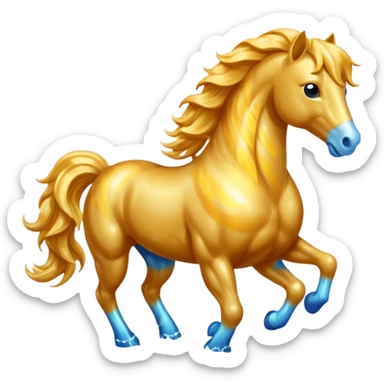 Water horse sticker