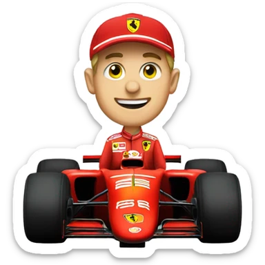 Ferrari formula 1 sticker