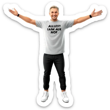 casual boys in stylish outfits sticker