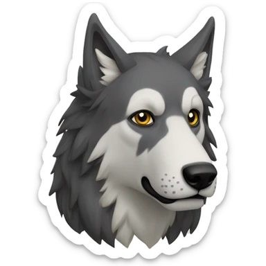 Lobo-Guará sticker