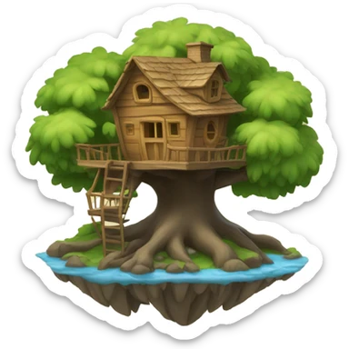 treehouse sticker