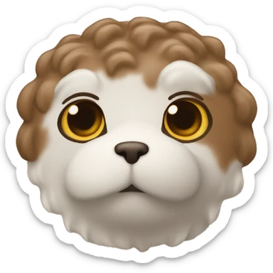 mocha hamwi as emoji sticker