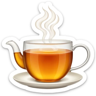 tea and enlightenment sticker