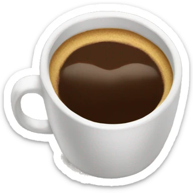 Coffee sticker