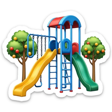jungle gym sticker