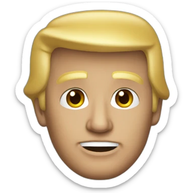 Donald Trump official Portray sticker