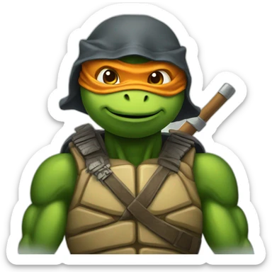 Michelangelo NINJA TURTLE sticker