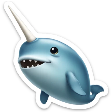 Narwhal sticker