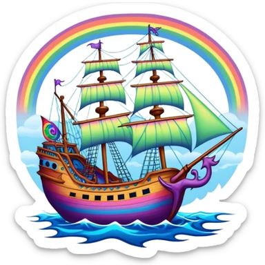 Ship of fools Grateful Dead  sticker