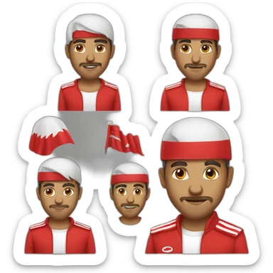 Bahrain sticker