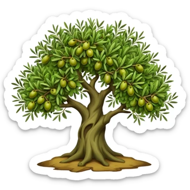 Olive trees sticker