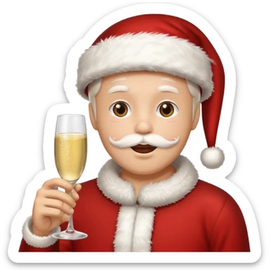 Merry christmas kurwa bober sticker