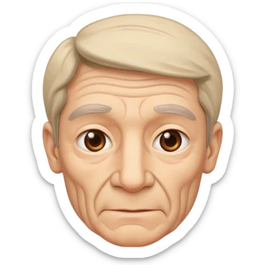 1800's european male sticker