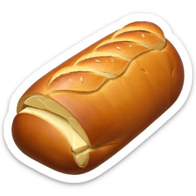 sac avec baguette dedans sticker