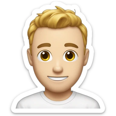 Squeezie qui porte un tee shirt yoko sticker