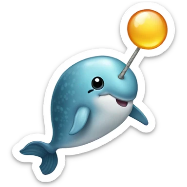 narwhal sticker