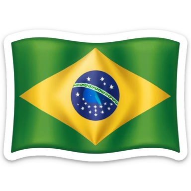Flag of Brazil Empire sticker