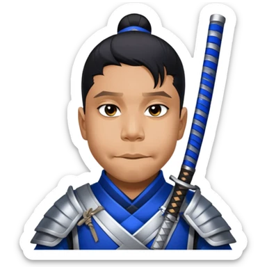 Steadfast Samurai sticker