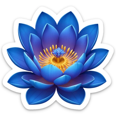 🌺🔵نیلوفر sticker