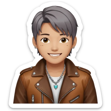 jinu from kpop demon hunters sticker