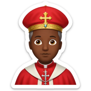 Catholic bishop make it red sticker