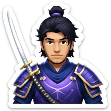 Mystic Samurai sticker