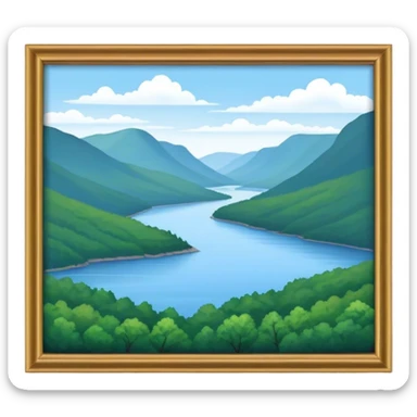 Hudson River valley sticker